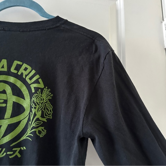 Santa Cruz Skateboards Serpent Loop Black Long Sleeve Shirt Men's Size Small - Picture 11 of 14